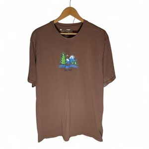 C14- Men’s 2XL Y2K  Brown Men's T-Shirt